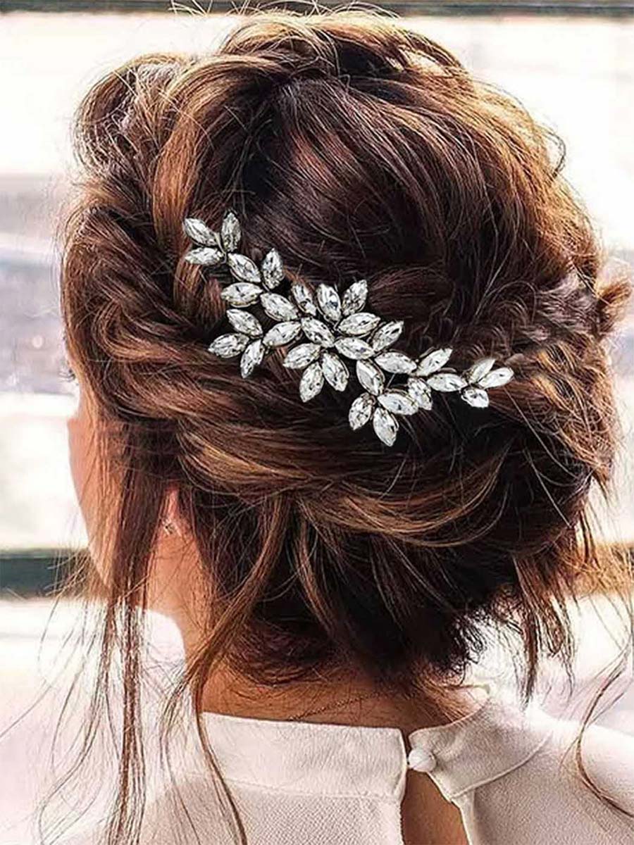 Sparkling Crystal Bridal Hairpin - Image 5