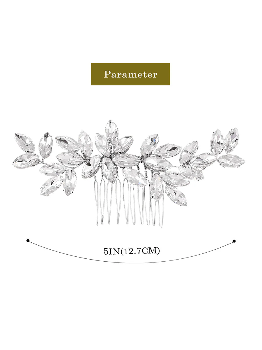 Sparkling Crystal Bridal Hairpin - Image 6