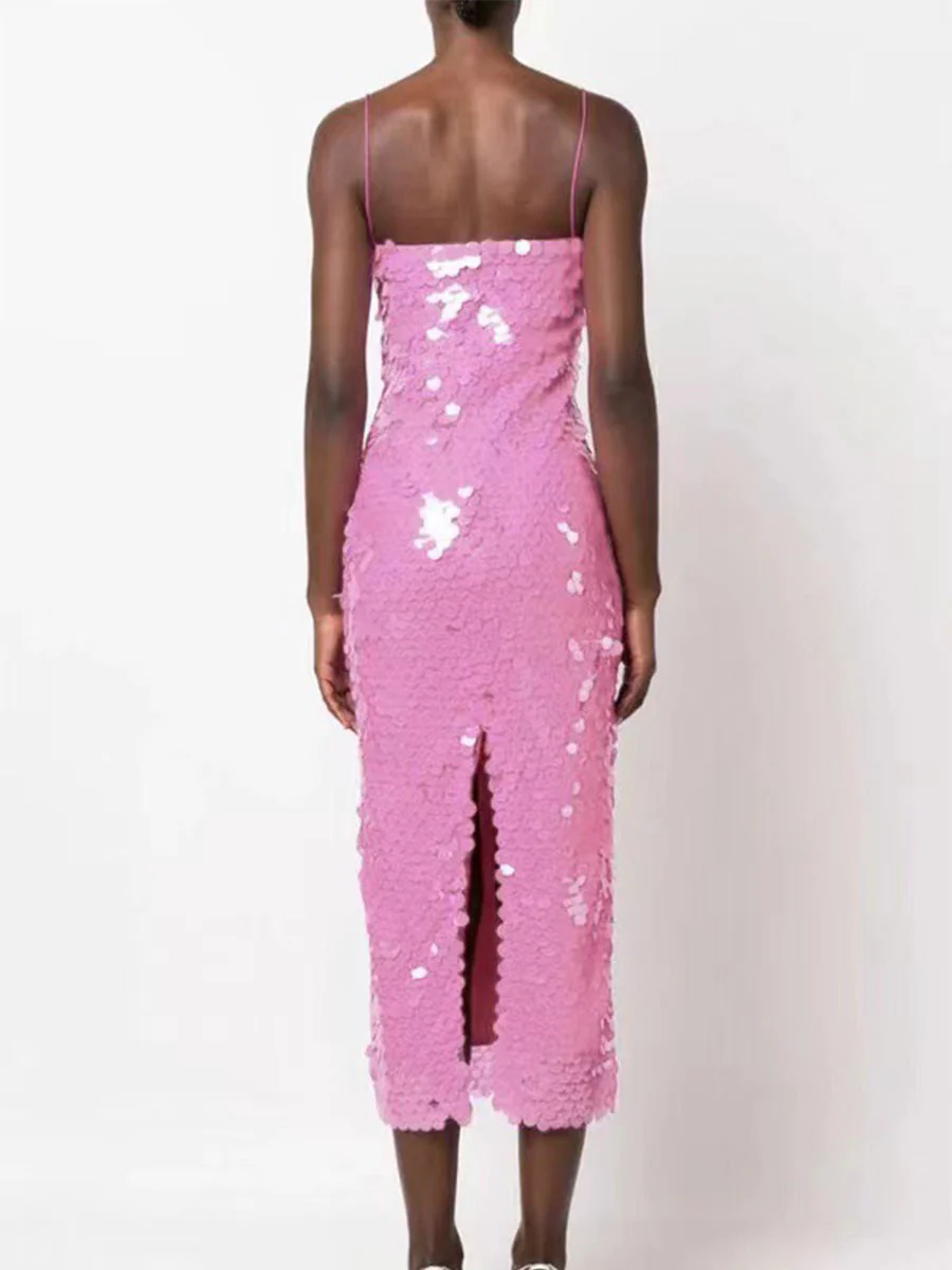 Statement Sequin Gown - Long, Elegant, and Eye-Catching - Image 4