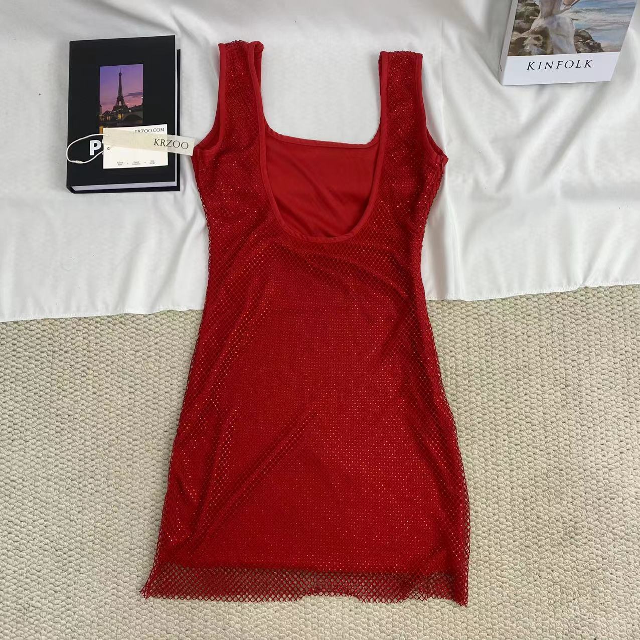 Strappy Backless Bodycon Dress - Image 2