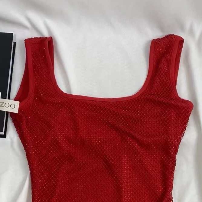 Strappy Backless Bodycon Dress - Image 4