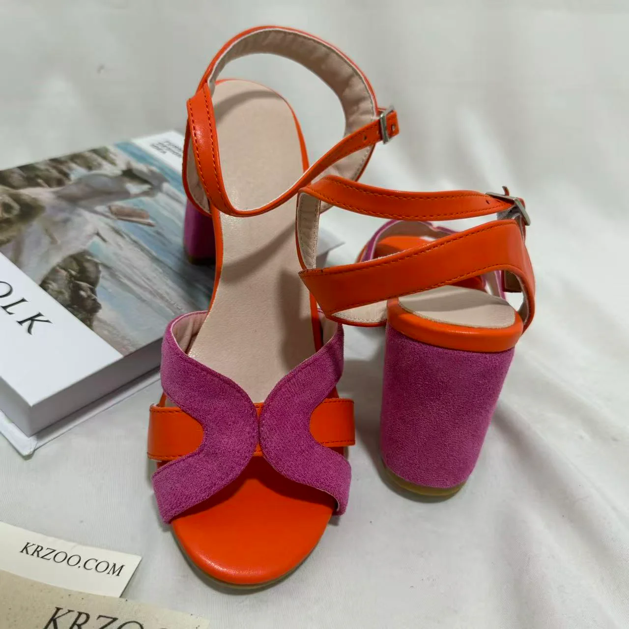 Strappy Open-Toe High-Heel Sandals - Image 4