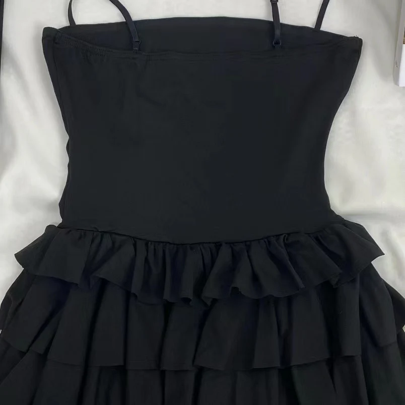 Strappy Ruffled Backless Dress - Image 6