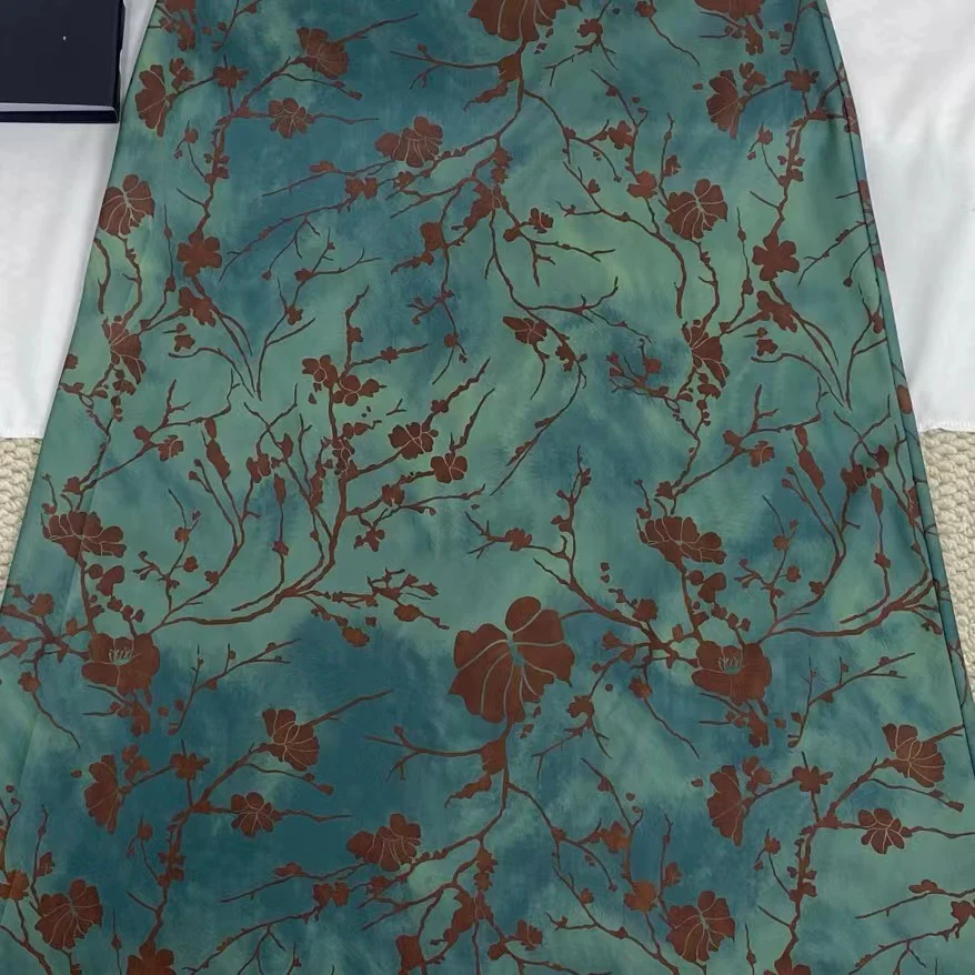 Street Style Vintage Print Skirt - Image 4