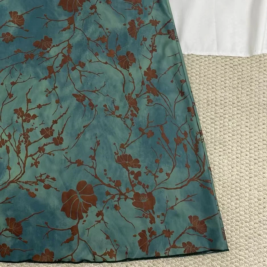 Street Style Vintage Print Skirt - Image 6