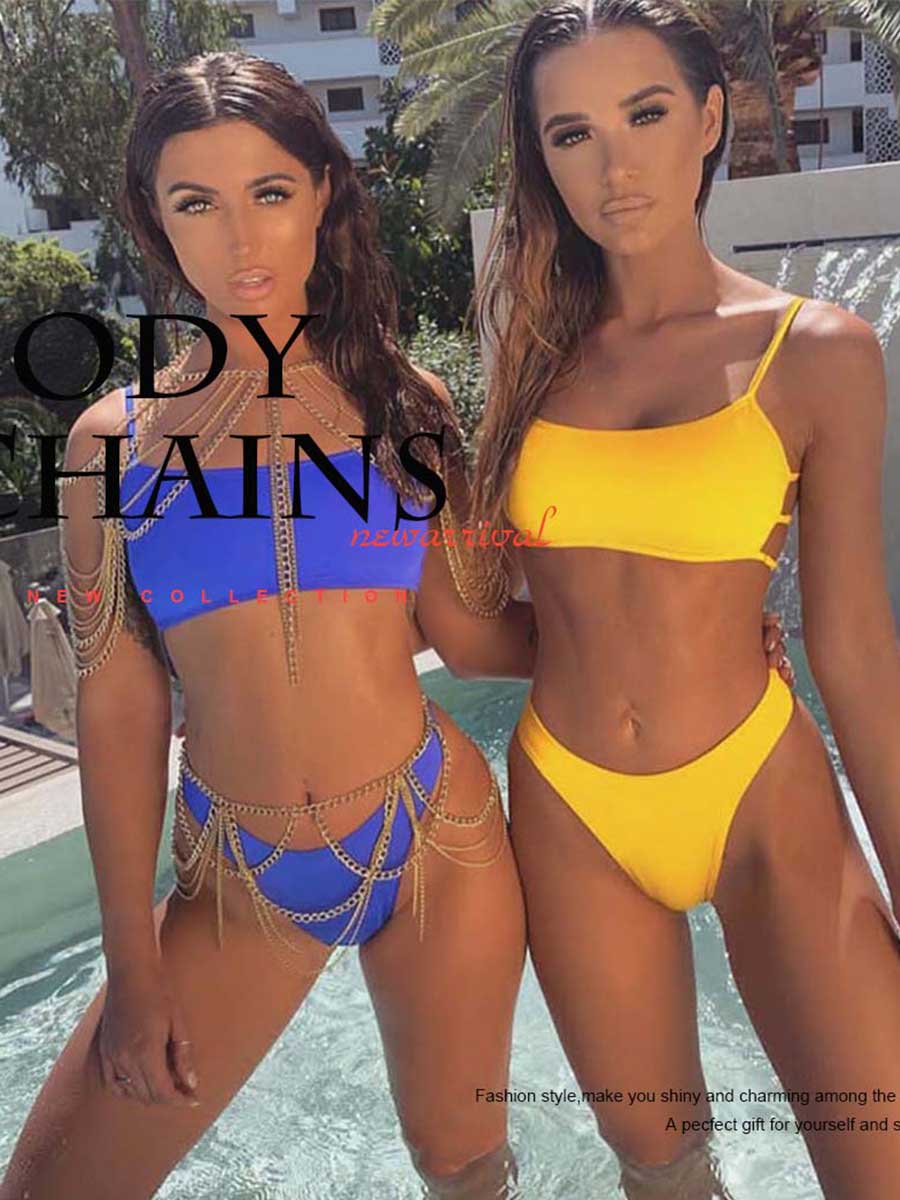 Two-Piece Metal Body Chain - Image 7