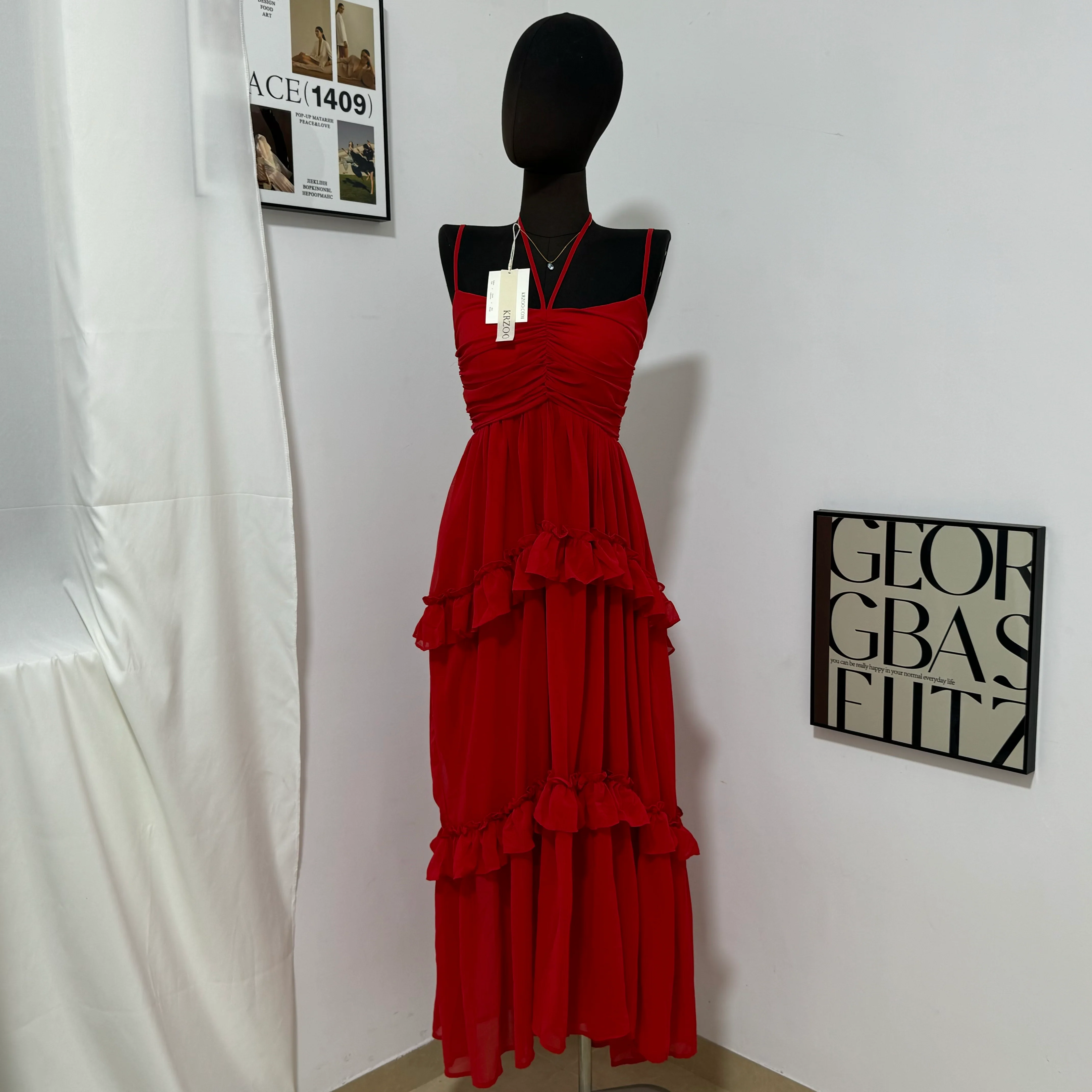 Unique and Beautiful Dopamine Dress