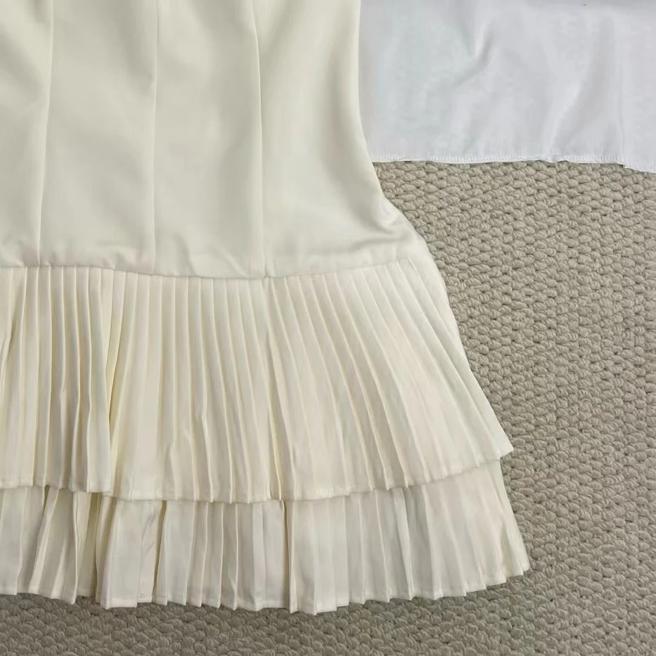 Versatile Wide-Pleated Dress - Image 5
