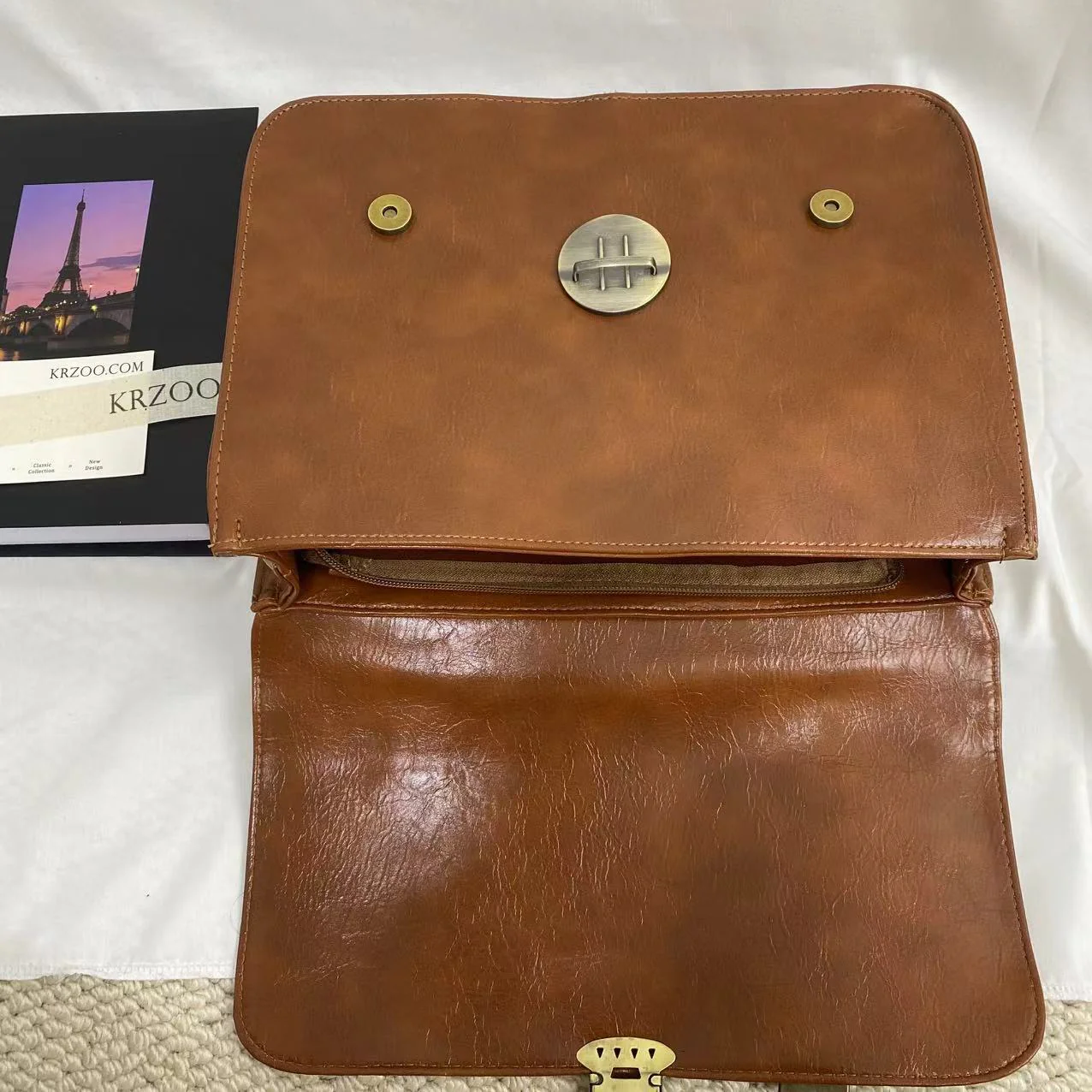 Vintage Cambridge Satchel Handbag - Image 5