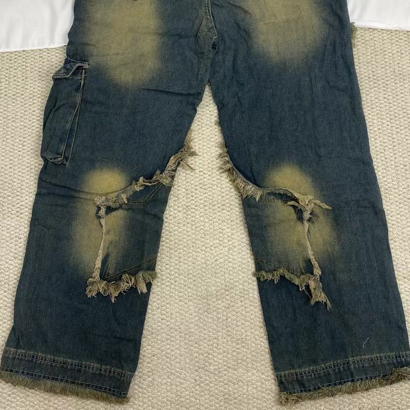 Vintage Five-Pointed Star Jeans - Image 4