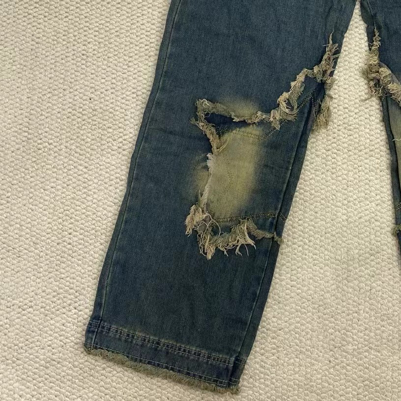 Vintage Five-Pointed Star Jeans - Image 5