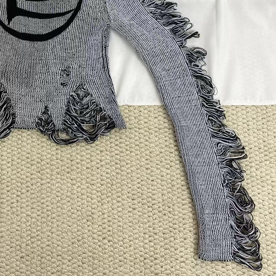 Vintage-Style Ripped Top - Image 6