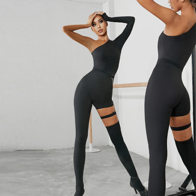 Women's Cotton Long Sleeve Bodysuit Practice Dance Wear Practice - Image 6
