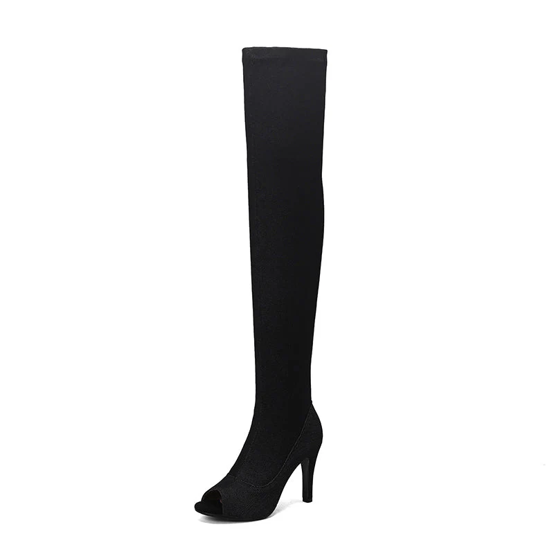 Women's 7cm/9cm Dance Heels Boots JazShoes Pole Dancing Shoes - Image 14