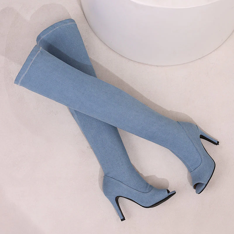 Women's 7cm/9cm Dance Heels Boots JazShoes Pole Dancing Shoes - Image 22