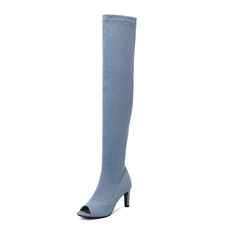 Women's 7cm/9cm Dance Heels Boots JazShoes Pole Dancing Shoes - Image 3