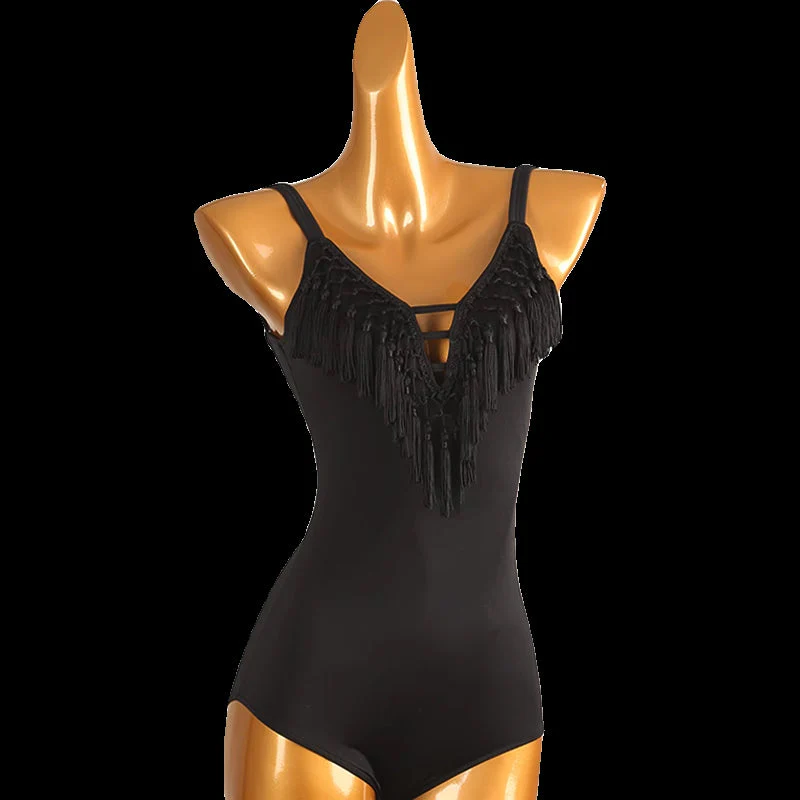 Women's Sleeveless Latin Dance Tops Ballroom Dance Wear - Image 5