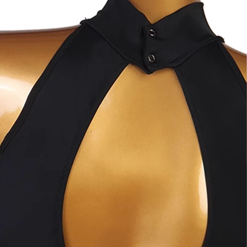 Women's Sleeveless Latin Dance Tops Ballroom Dance Wear - Image 5